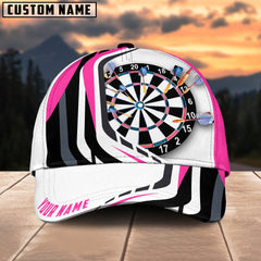 Maxcorners Dartboard Multicolor Option Personalized Name 3D Cap