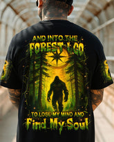 Maxcorners And Into The Forest I Go Bigfoot All Over Print LM1601