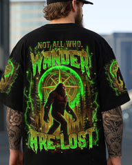 Maxcorners Not All Who Wander Are Lost Bigfoot All Over Print LM1601