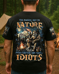 Maxcorners The Closer I Get To Nature Bigfoot All Over Print LM1601