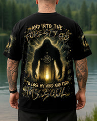 Maxcorners And Into The Forest I Go Bigfoot All Over Print LM1601