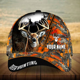 Maxcorners Premium Line Deer Hunting Camo Pattern 3D Multicolor Personalized Cap