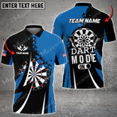 Maxcorners Darts Mode On Sport Jersey Pattern Color Options Personalized Name, Team Name Unisex 3D Shirt
