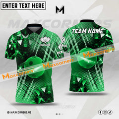 Maxcorners Pickleball Multicolor Premium Pattern Personalized Name, Team Name 3D Shirt