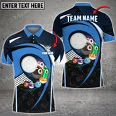 Maxcorners Billiards Flying Personalized Name, Team Name Unisex Shirt ( Multicolor Options )