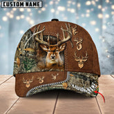 Maxcorners Premium Loralle Hunting Deer Personalized Hats 3D Multicolored