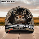 Maxcornersn Epic Natural Scope Hunting Deer Personalized Hats 3D Multicolored
