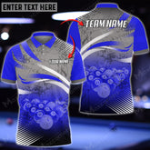 Maxcorners Billiards Ball Your Name, Team Name Unisex Shirt ( Multicolor Options )