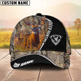 Maxcorners Hunting Deer Sport Camo Personalized Hats 3D Multicolored
