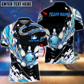 Maxcorners Breath Of Water Bowling And Pins Multicolor Option Customized Name 3D Shirt