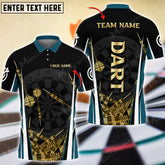 Maxcorners Darts Drop Personalized Name, Team Name Unisex 3D Shirt ( More Color Options )