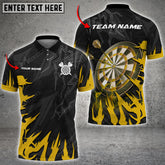 Maxcorners Darts Personalized Name, Team Name Unisex 3D Shirt ( More Color Options )