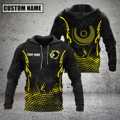 Maxcorners Billiards 8 Ball Point Multicolor Option Customized Name 3D Hoodie