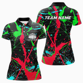Maxcorners Bowling Ball And Pins Colorful Ver 2 Multicolor Option Customized Name 3D Shirt For Women