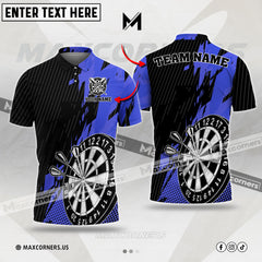 Maxcorners Darts Basic Multicolor Option Customized Name 3D Shirt