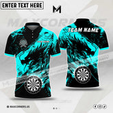 Maxcorners Darts Legend Of The Dragon God Multicolor Option Customized Name 3D Shirt