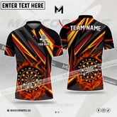 Maxcorners Darts Laser Fire Multicolor Option Customized Name 3D Shirt