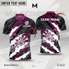 Maxcorners Darts Scratching Multicolor Option Customized Name 3D Shirt