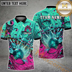 Maxcorners Ball Bowling Jersey Multicolor Options Personalized Name, Team Name 3D Shirt