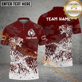 Maxcorners Tiger Bowling Jersey Multicolor Options Personalized Name, Team Name 3D Shirt