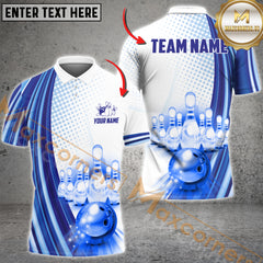 Maxcorners Classic Bowling Jersey Multicolor Options Personalized Name, Team Name 3D Shirt