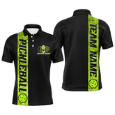 MaxCorners Pickleball Multi-Color Customized Name, Team Name 3D Polo Shirt For Men