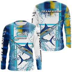 Maxcorners Blue Marlin fishing scales custom Marlin fishing team jerseys, Marlin offshore fishing apparel LM1610