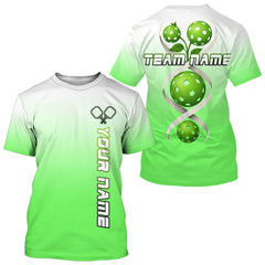 Maxcorners Green Pickleball It's In My DNA Custom Pickleball T-Shirt For Men, Pickleball Team MT0708