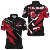 Maxcorners Jersey Team League Bowling Multicolor Option Customized Name 3D Shirt