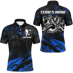 Maxcorners Camo Bowling Multicolor Option Customized Name 3D Shirt