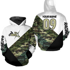 Maxcorners Custom Dirt Bike Jersey Camo Motocross Jersey Upf30+ Mens Women Racing Shirt| MT2809