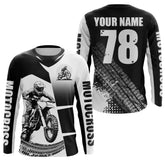 Maxcorners Custom Dirt Bike Jersey Motocross Jersey Upf30+ Mens Women Motocross Shirt| MT2709