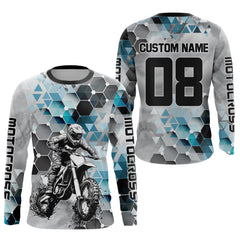 Maxcorners Custom Extreme Motocross Jersey Dirt Bike Shirt Motorcycle Jersey Team Shirt MX Jersey Adult & Kid LM2809