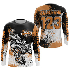 Maxcorners Custom Motocross Jersey Dirt Bike Shirt Motorcycle Jersey Team Shirt MX Jersey Adult & Kid| LM2809