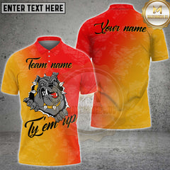 Maxcorners Bowling Shirt Personalized Name, Team Name 3D Shirt For Misty