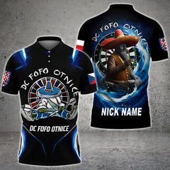 Maxcorners Darts Personalized Name 3D Unisex Shirt For Miroslav