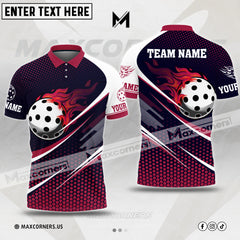 MaxCorners Pickleball Personalized Name & Team Name 3D Shirt (4 colors)