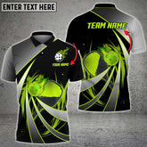 Maxcorners Pickleball Mutilcolor Options Personalized Name & Team Name 3D Shirt (4 colors)