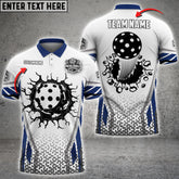 Maxcorners Pickleball Mutilcolor Options Personalized Name & Team Name 3D Shirt (4 colors)