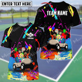 MaxCorners Funny Personalized Name Pickleball 3D Shirt