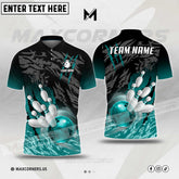 Maxcorners Bowling Sport Jersey Multicolor Option Customized Name & Team Name 3D Shirt (8 colors)