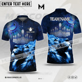 Maxcorners Bowling Lion Sport Jersey Multicolor Option Customized Name, Team Name 3D Shirt (4 Colors)