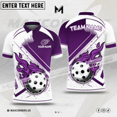 MaxCorners Pickleball Personalized Name & Team Name 3D Shirt (4 colors)