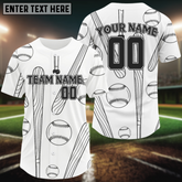 Maxcorners Custom Baseball Jersey For Men Personalized Youth Baseball Jerseys, Baseball Team LM2608