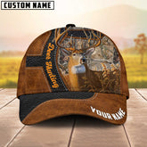 Maxcorners Majestic Deer Hunting Multicolor Personalized Name 3D Cap