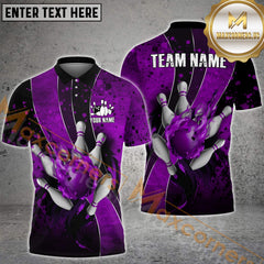 Maxcorners Ball Flame Bowling Jersey Multicolor Options Personalized Name, Team Name 3D Shirt