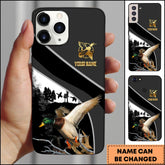 Maxcorners Duck Hunting Forest Classic Personalized Name Phone Case