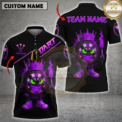 Maxcorners Fire King Darts Multicolor Customized Name, Team Name 3D Shirts