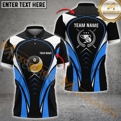 Maxcorners Billiard Prestige Yin And Yang Ball 89 Multicolor Customized Name, Team Name 3D Shirt