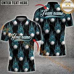 Maxcorners Golf Precision Heat Multicolor Options Personalized Name, Team Name 3D Shirt